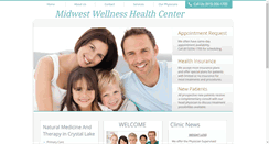 Desktop Screenshot of midwestwellnesshealthcenter.com